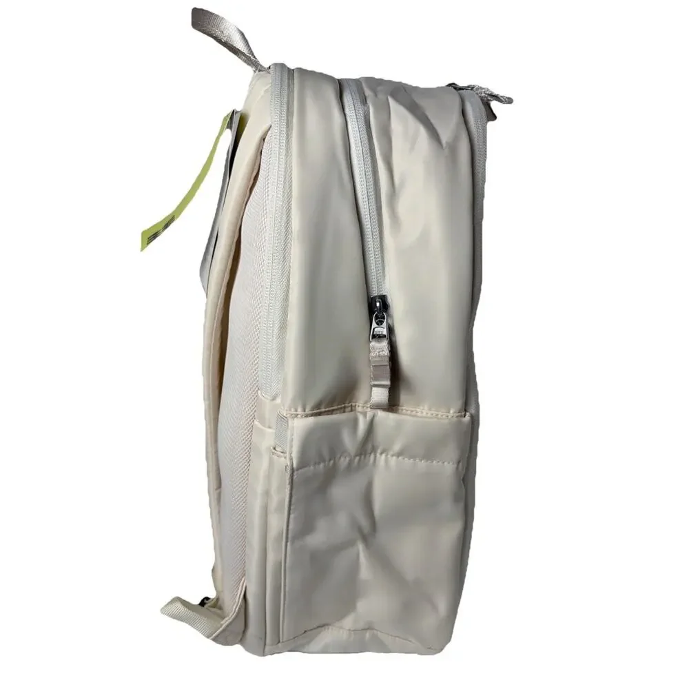 All in Motion Backpack Cream Lifestyle Bag School Travel Casual 17.5” NWT